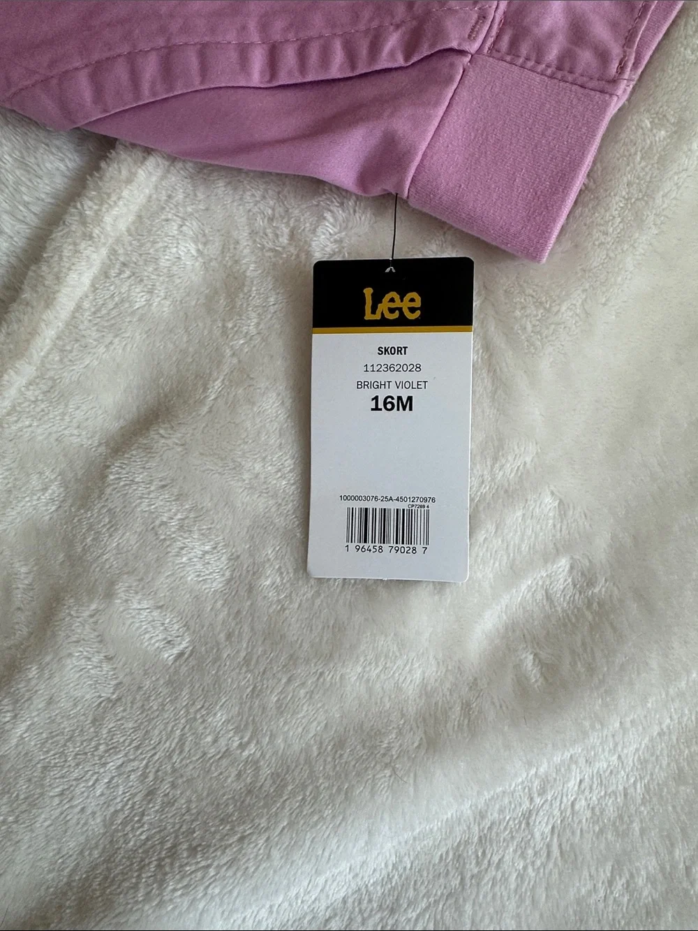 Lee pink Cargo Mini Skort